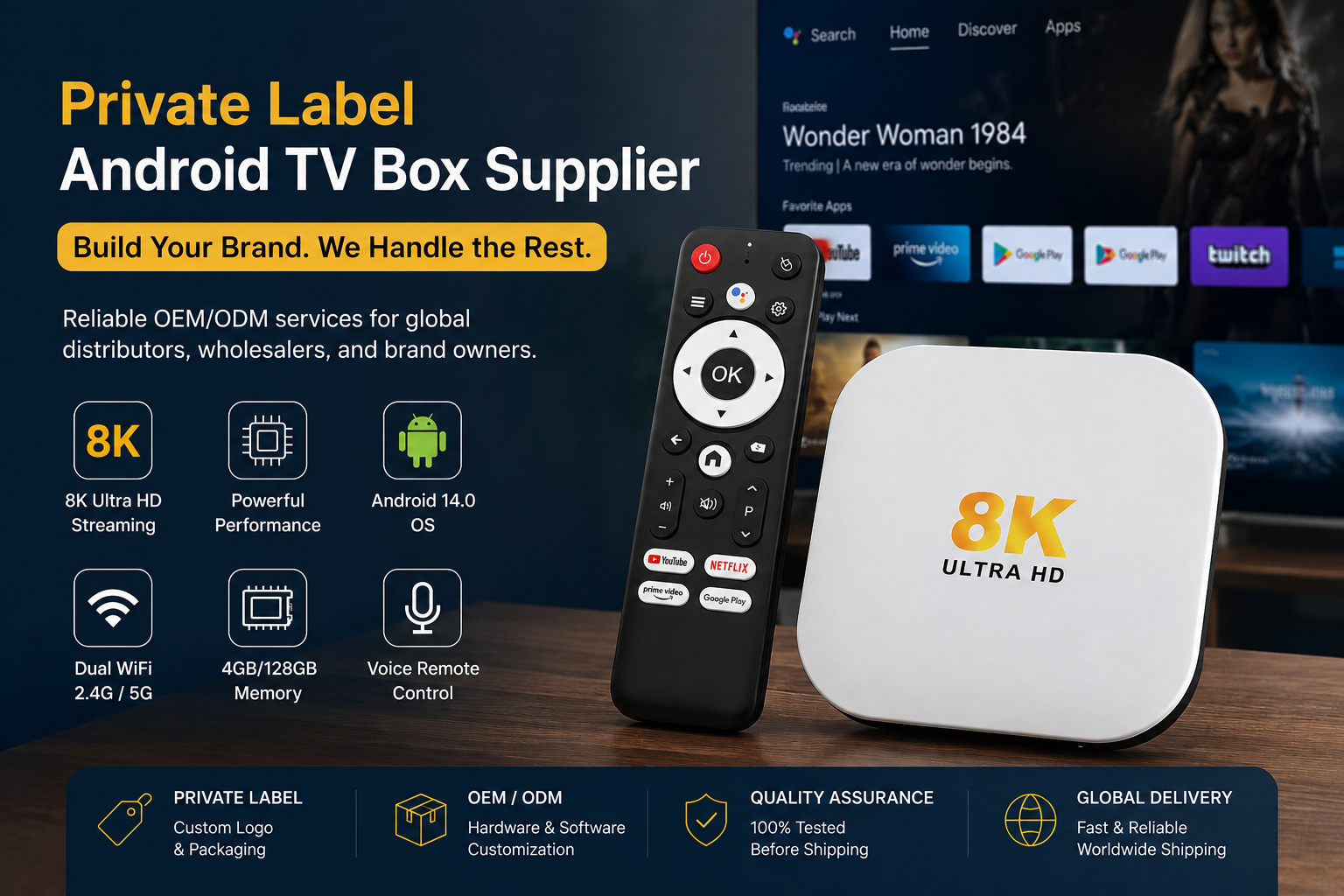 Android Set Top Box Manufacturer OEM Guide