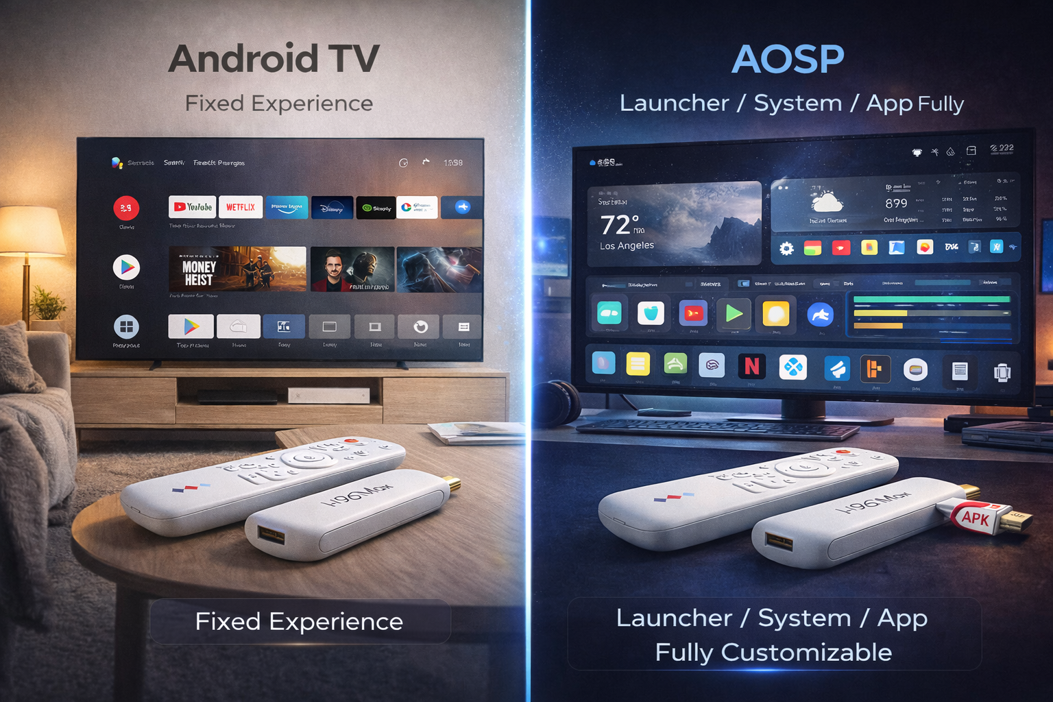 Aosp Rpi5 Android TV vs AOSP Differences: Select Smart TV Box Guide